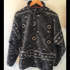 Patagonia men’s synchilla Snap-T pullover small